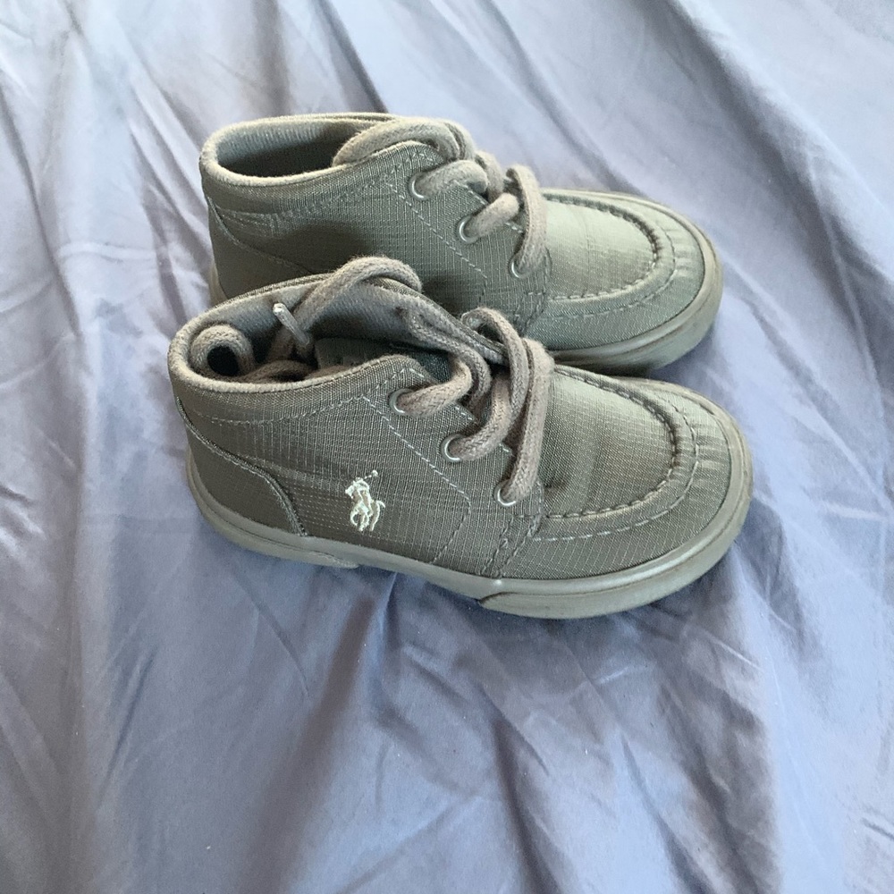 Toddler boy polo sneakers